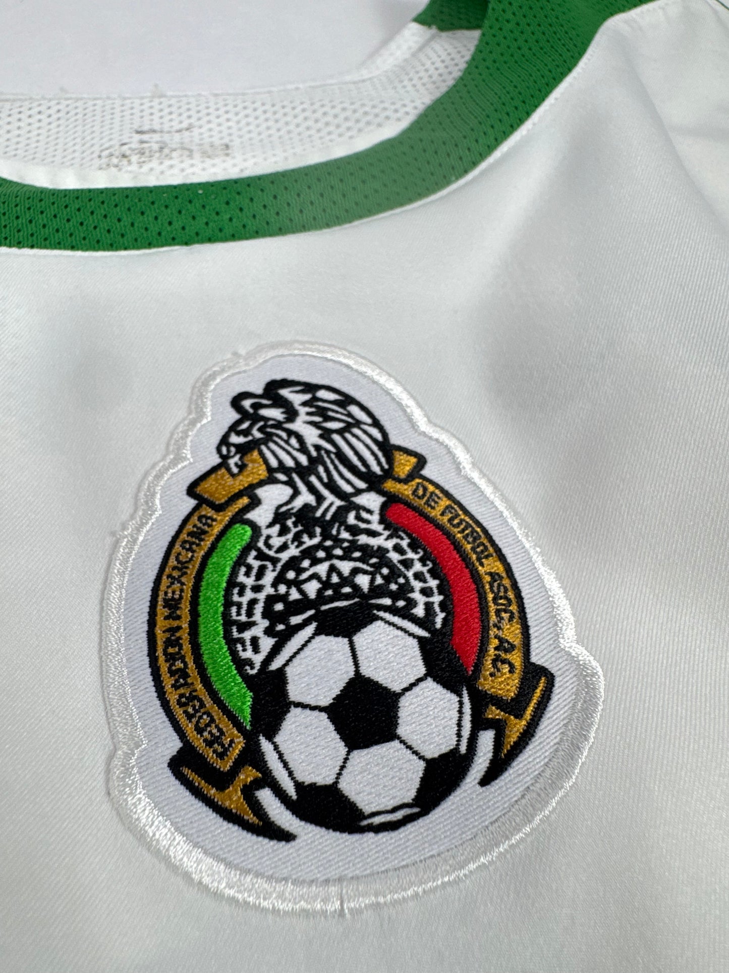2004/05 NIKE T90 MEXICO AWAY JERSEY GIO DOS SANTOS 8 (M)