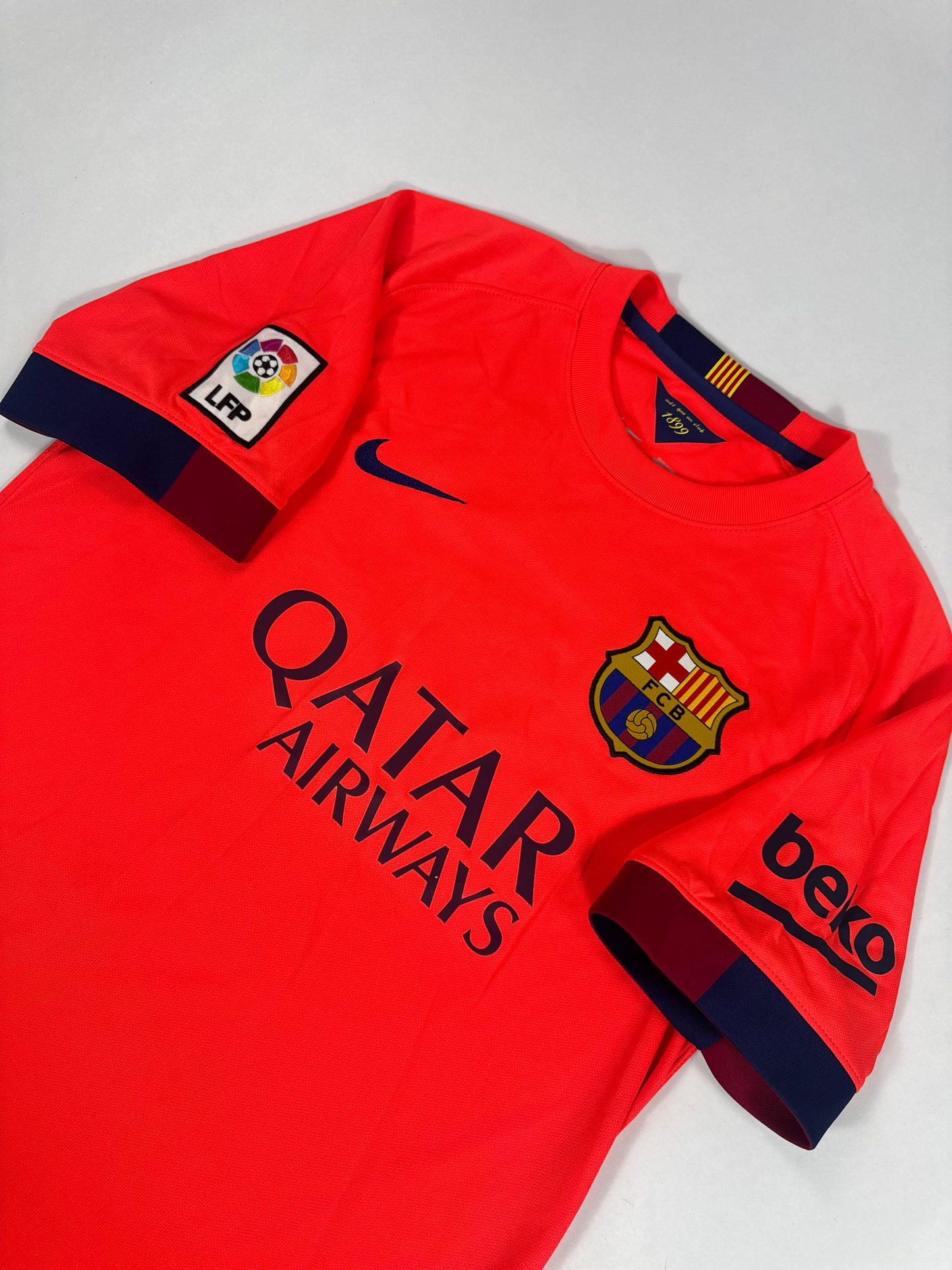 2014/15 FC BARCELONA 3RD JERSEY SUAREZ 9-(M)