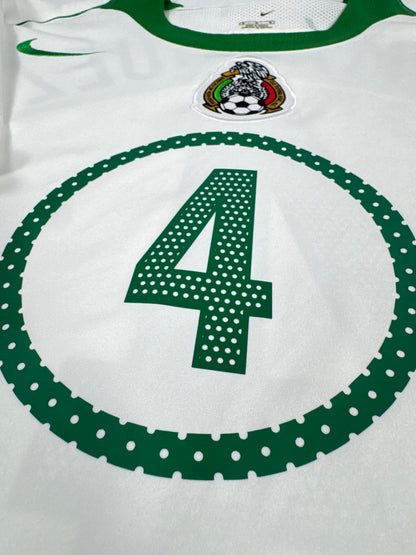 2004/05 NIKE T90 MEXICO AWAY JERSEY MARQUEZ 4 (M)