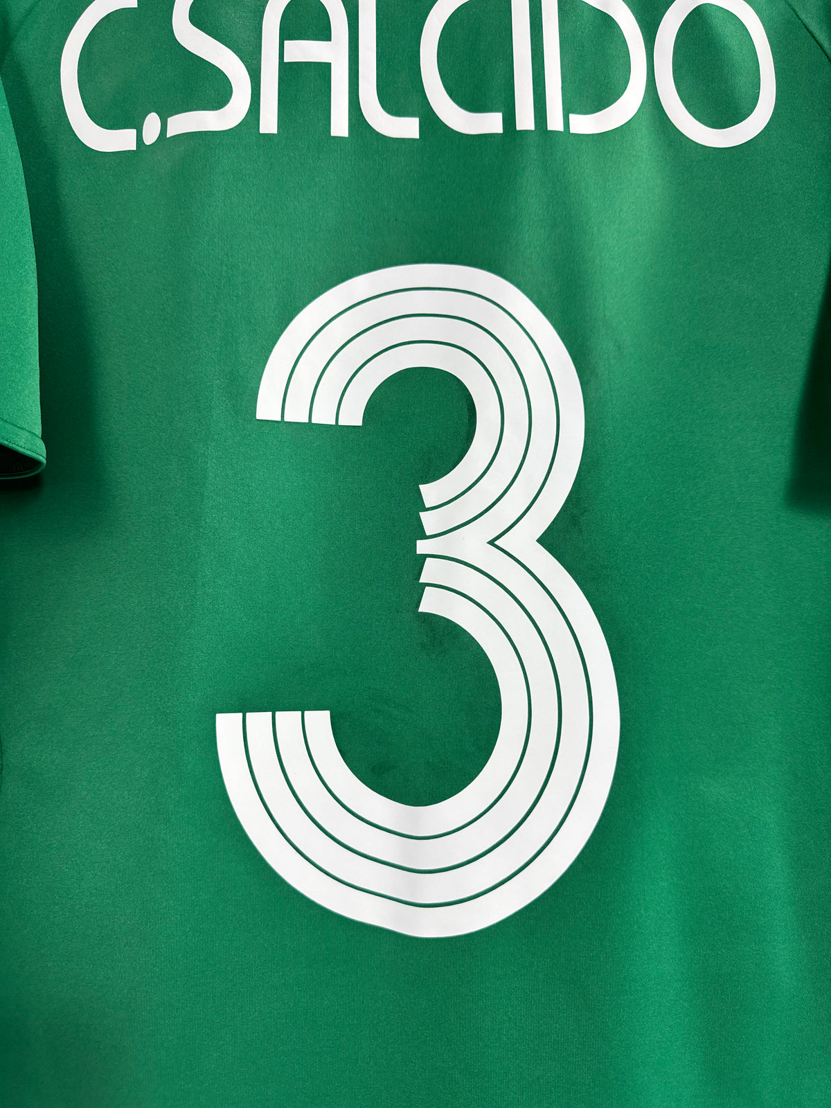2007 ADIDAS MEXICO HOME JERSEY CARLOS SALCIDO 3 (S)