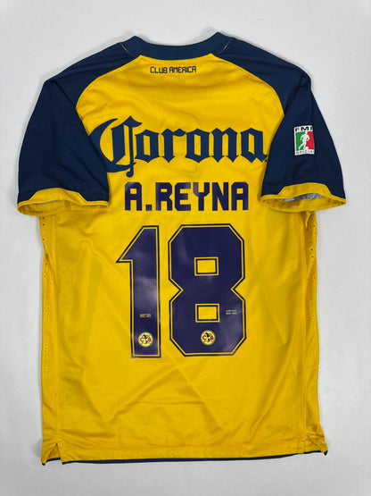 2010/11 NIKE CLUB AMERICA JERSEY (M) ANGEL REYNA 18-UTILERIA (PLAYER ISSUE)