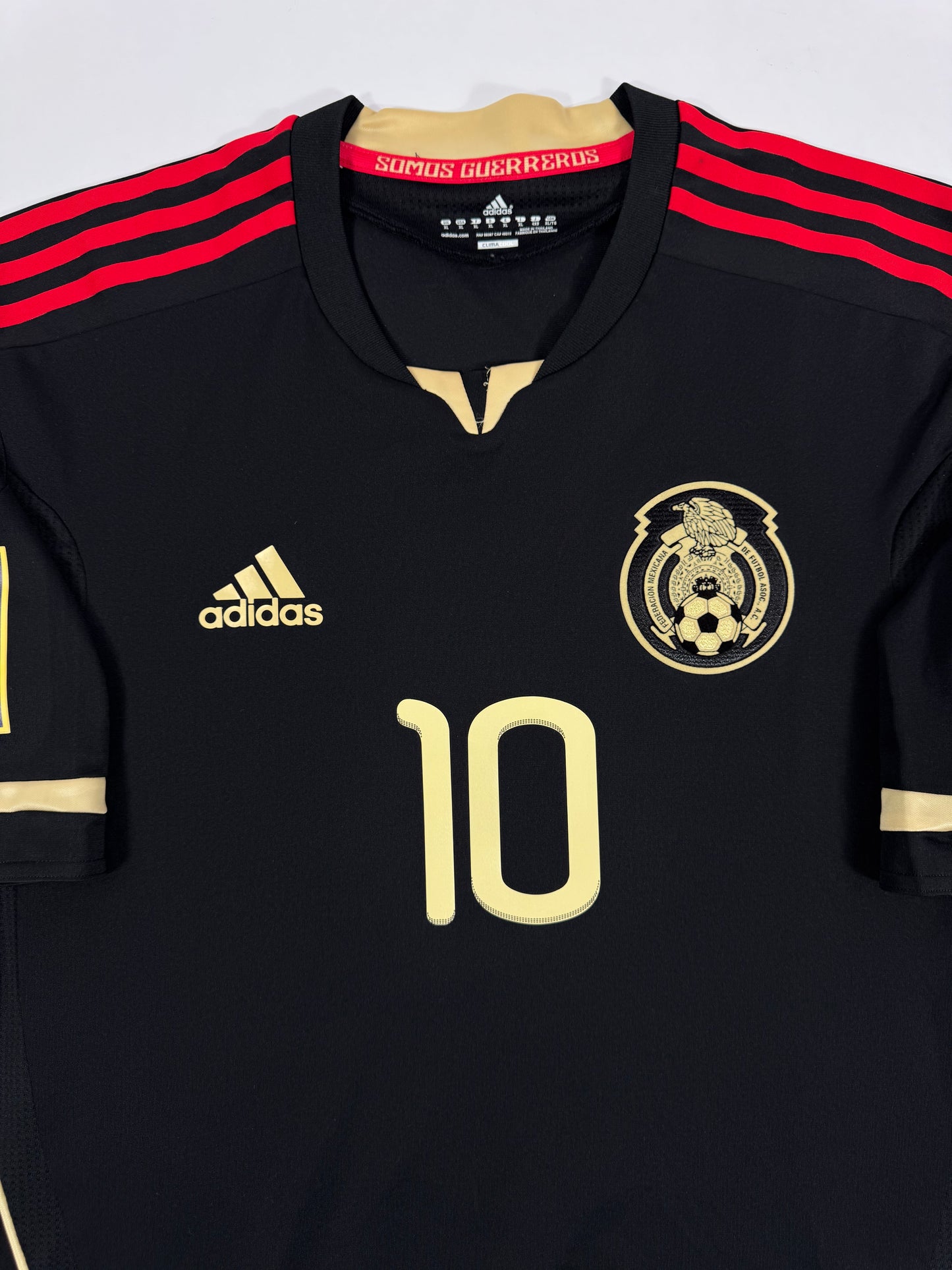 2011 ADIDAS MEXICO AWAY JERSEY GI0 DOS SANTOS 10 (XL)PLAYER VERSION