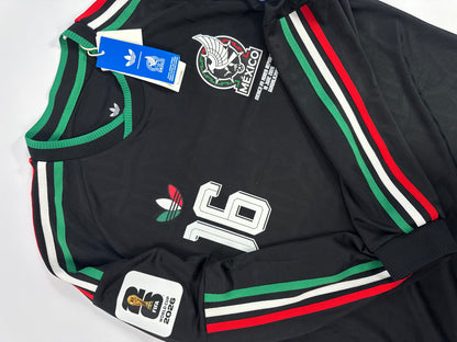 2026 ADIDAS MEXICO THIRD JERSEY AUTHENTIC PLAYER VERSION LONG SLEEVE Julián Quiñones 16 (L) NEW WITH TAGS