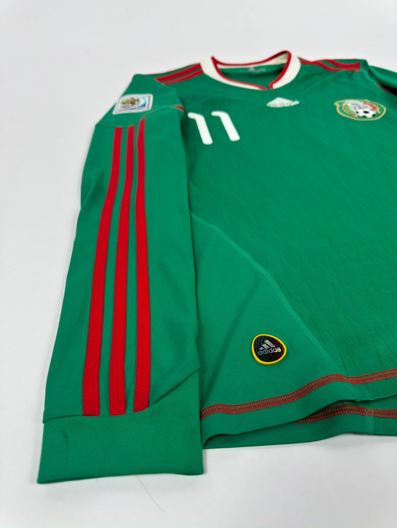 2010 ADIDAS MEXICO HOME JERSEY CARLOS VELA 11-(S)
