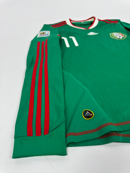 2010 ADIDAS MEXICO HOME JERSEY CARLOS VELA 11-(S)