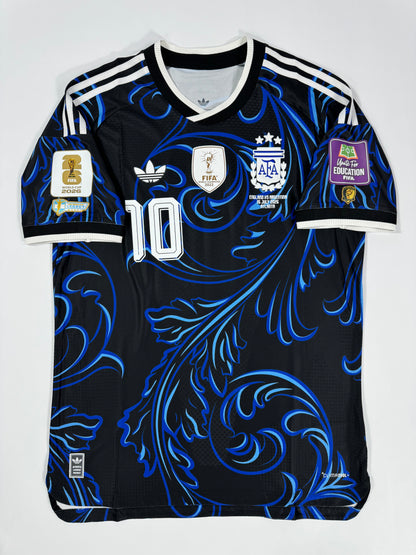2026 ADIDAS ARGENTINA AWAY JERSEY MESSI 10 AUTHENTIC PLAYER VERSION ENGLAND VS ARGENTINA NEW WITH TAGS (M)