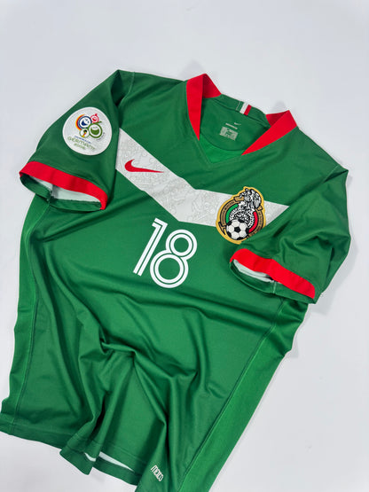 2006 NIKE MEXICO HOME ANDRES GUARDADO 18(M)