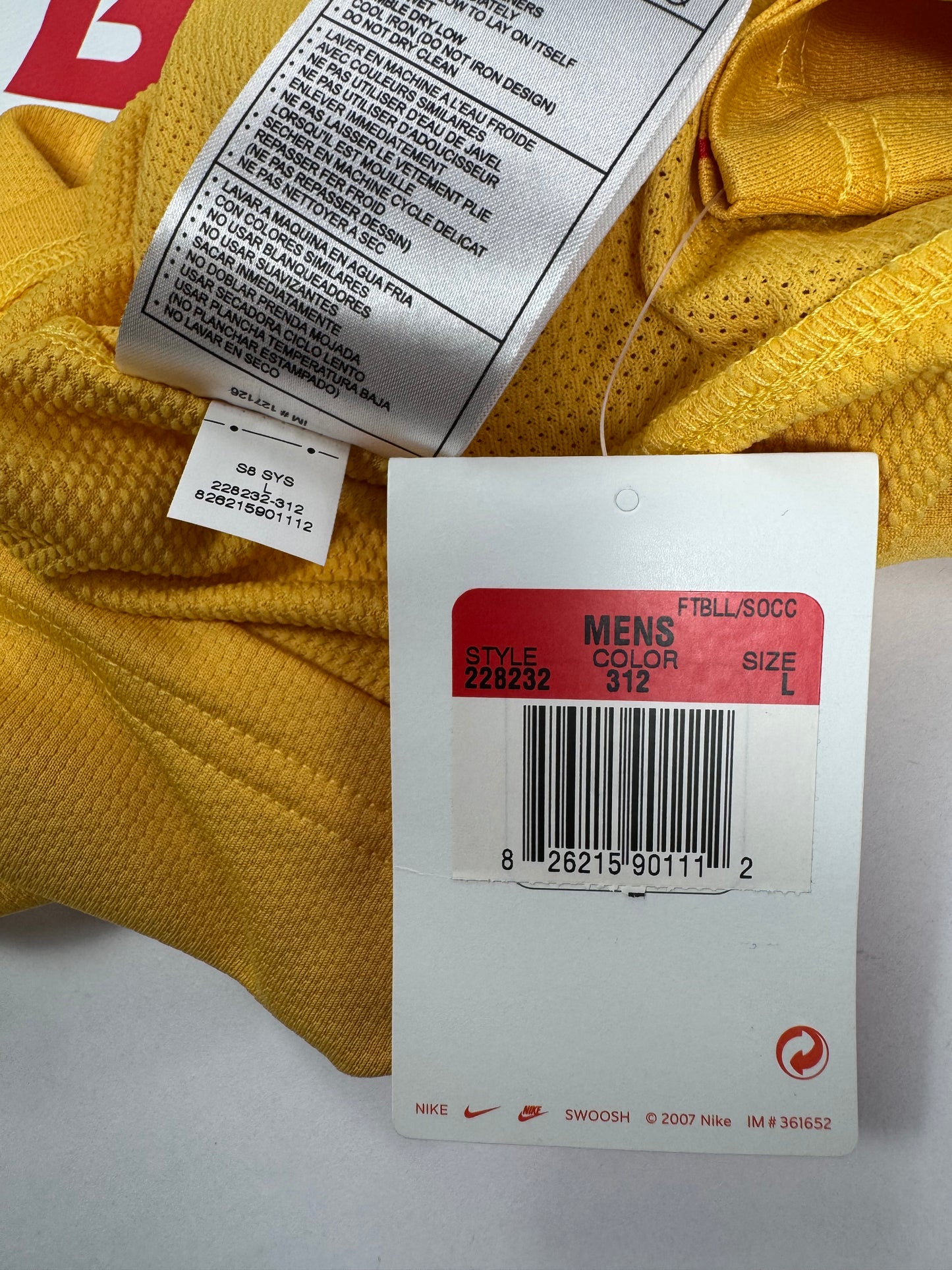 2007 NIKE CLUB AMERICA HOME JERSEY NEW WITH TAGS-(L)