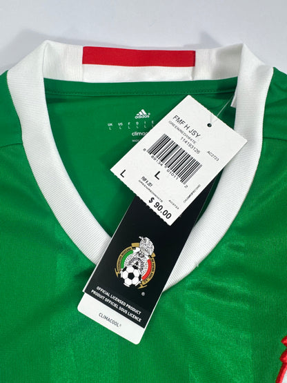 2016/17 ADIDAS MEXICO HOME JERSEY NEW WITH TAGS CARLOS VELA 11 (L)