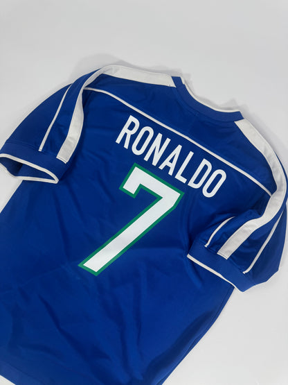1998 NIKE  BRAZIL AWAY JERSEY RONALDINHO "RONALDO" 7 (M)