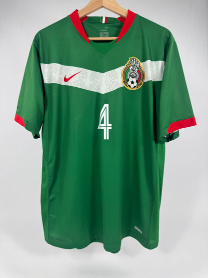 2006 NIKE MEXICO HOME JERSEY RAFA MARQUEZ 4-(L)