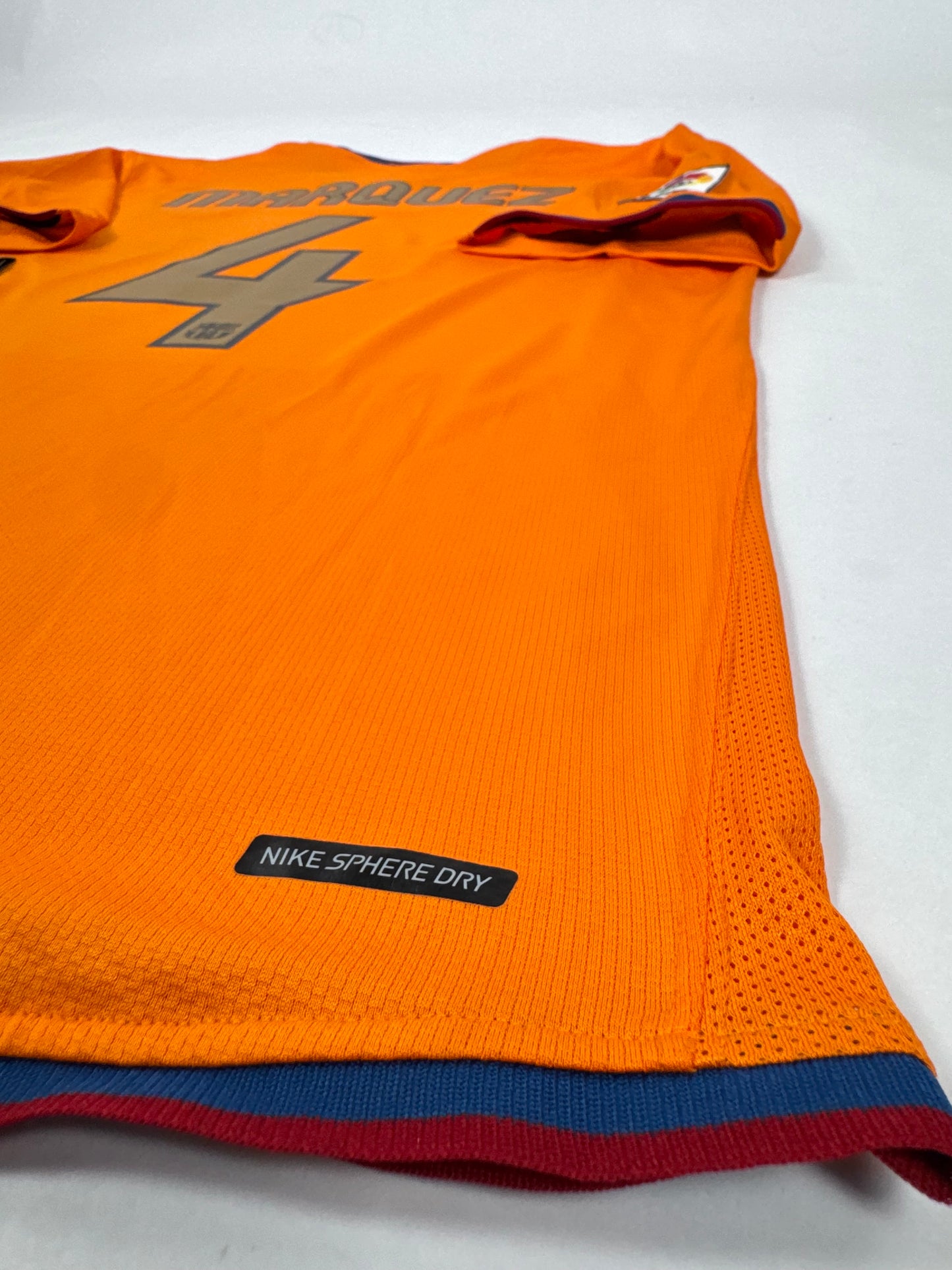 2007 NIKE FC BARCELONA AWAY JERSEY NWT MARQUEZ 4-(L)