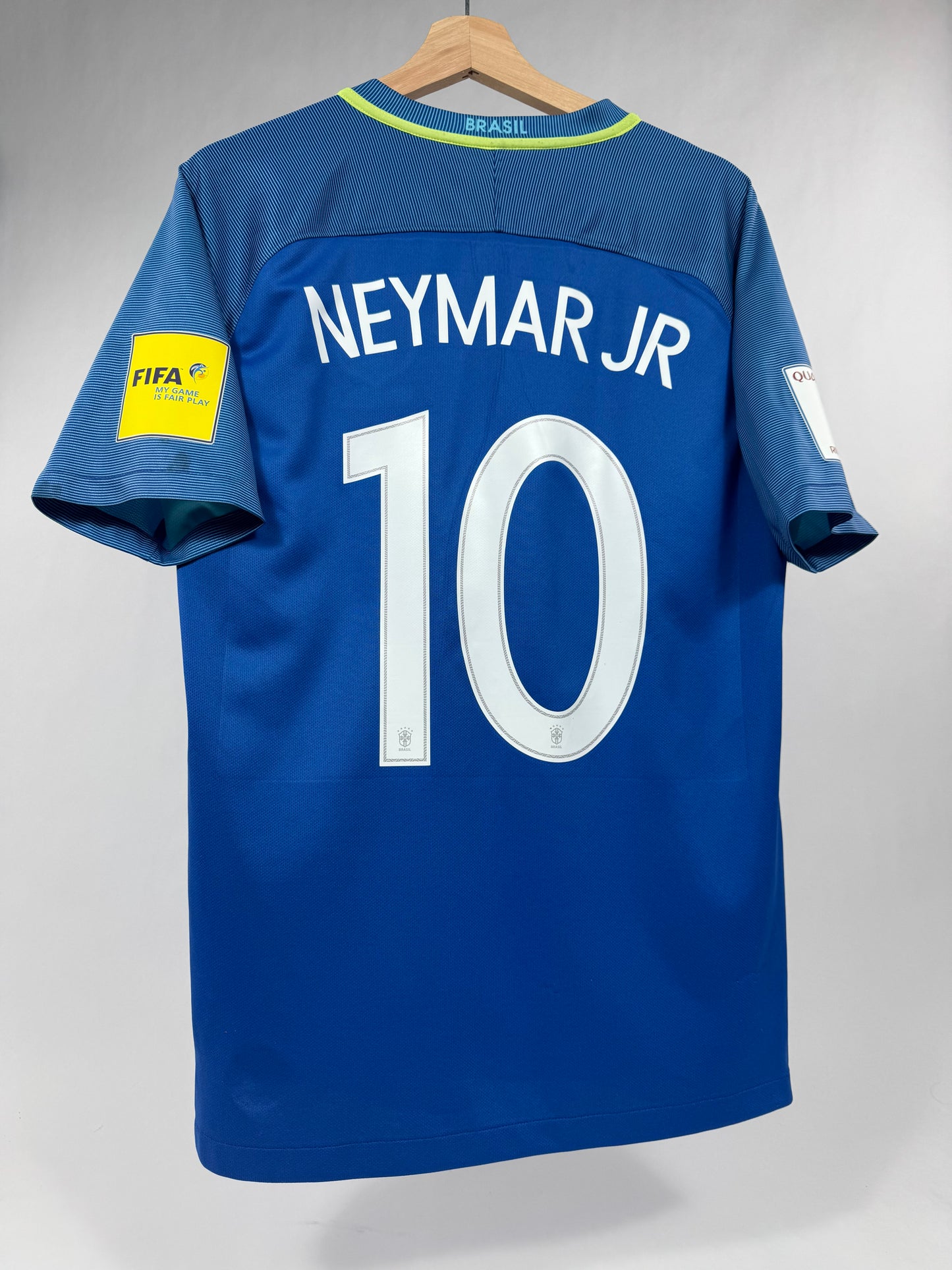 2016 NIKE BRAZIL AWAY JERSEY NEYMAR JR 10-(M)
