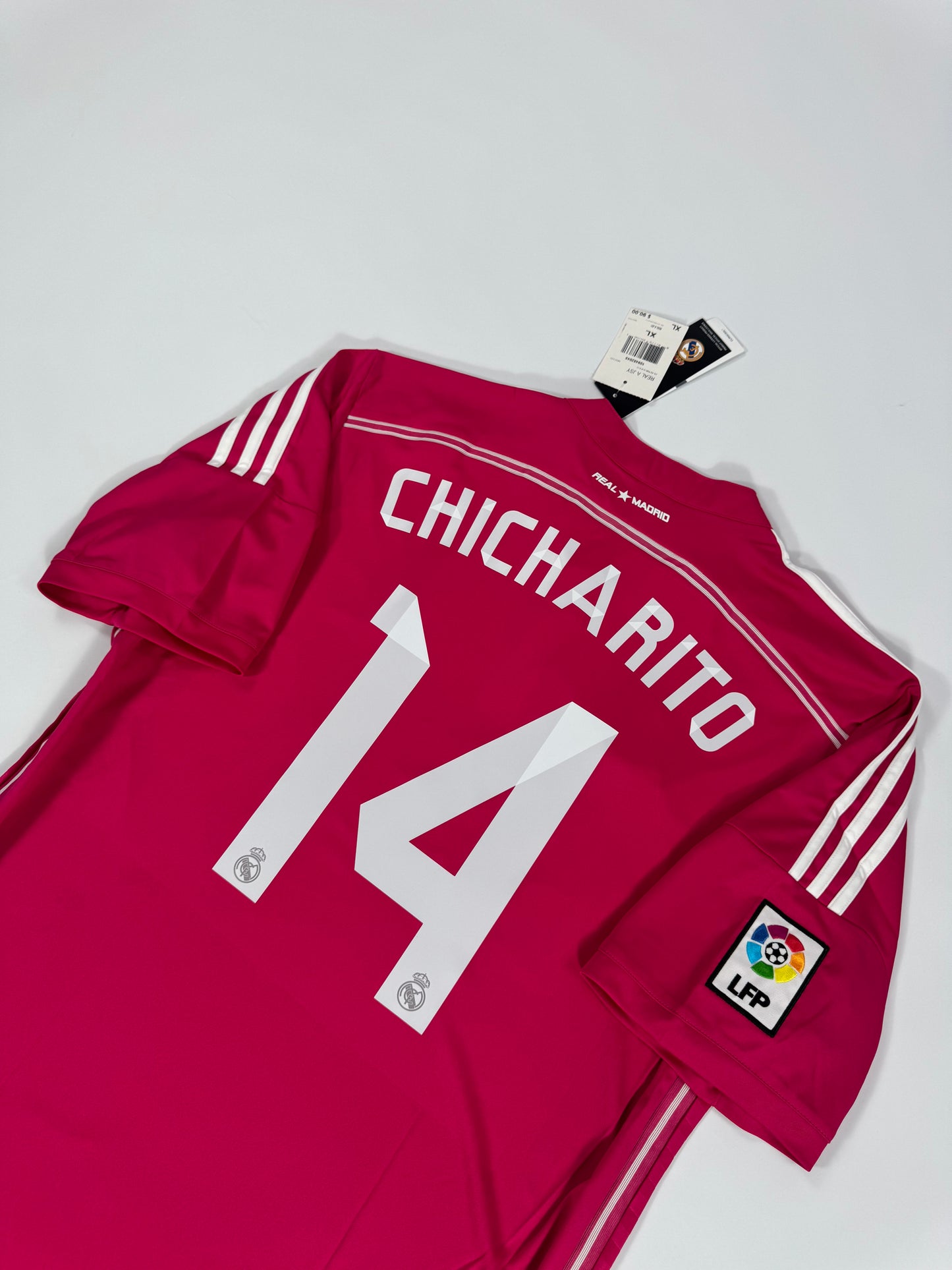 2014/15 ADIDAS REAL MADRID AWAY JERSEY CHICHARITO 14 (XL) NEW WITH TAGS