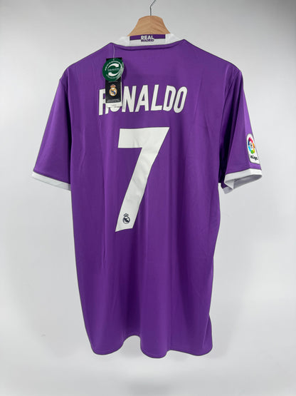 16/17 ADIDAS REAL MADRID AWAY JERSEY CRISTIANO RONALDO 7 (M) NEW WITH TAGS