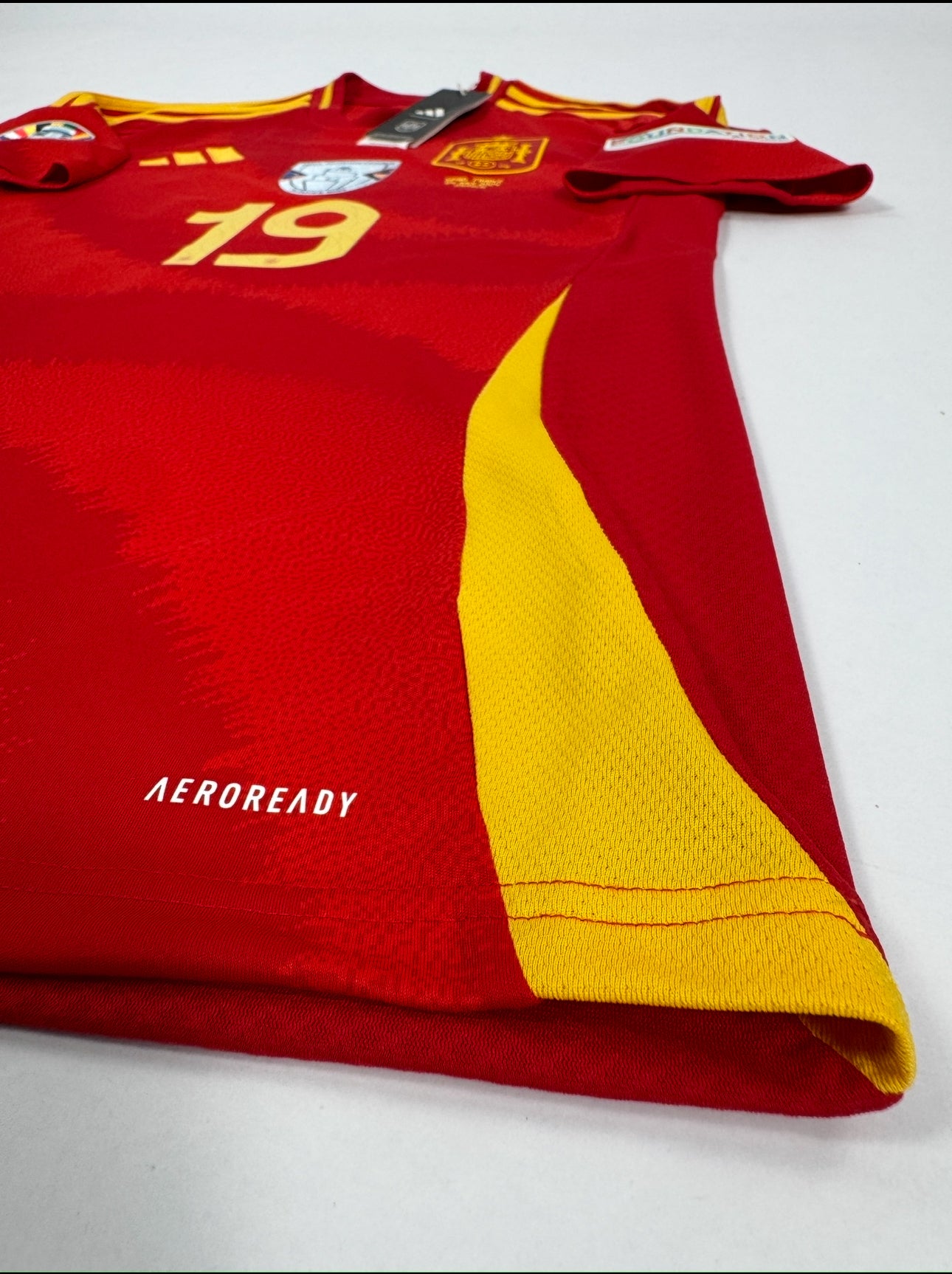 2024 ADIDAS SPAIN HOME JERSEY LAMINE YAMAL 19-(S) NEW WITH TAGS
