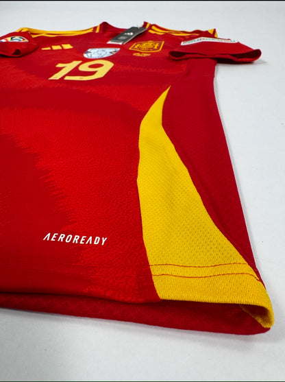 2024 ADIDAS SPAIN HOME JERSEY LAMINE YAMAL 19-(S) NEW WITH TAGS