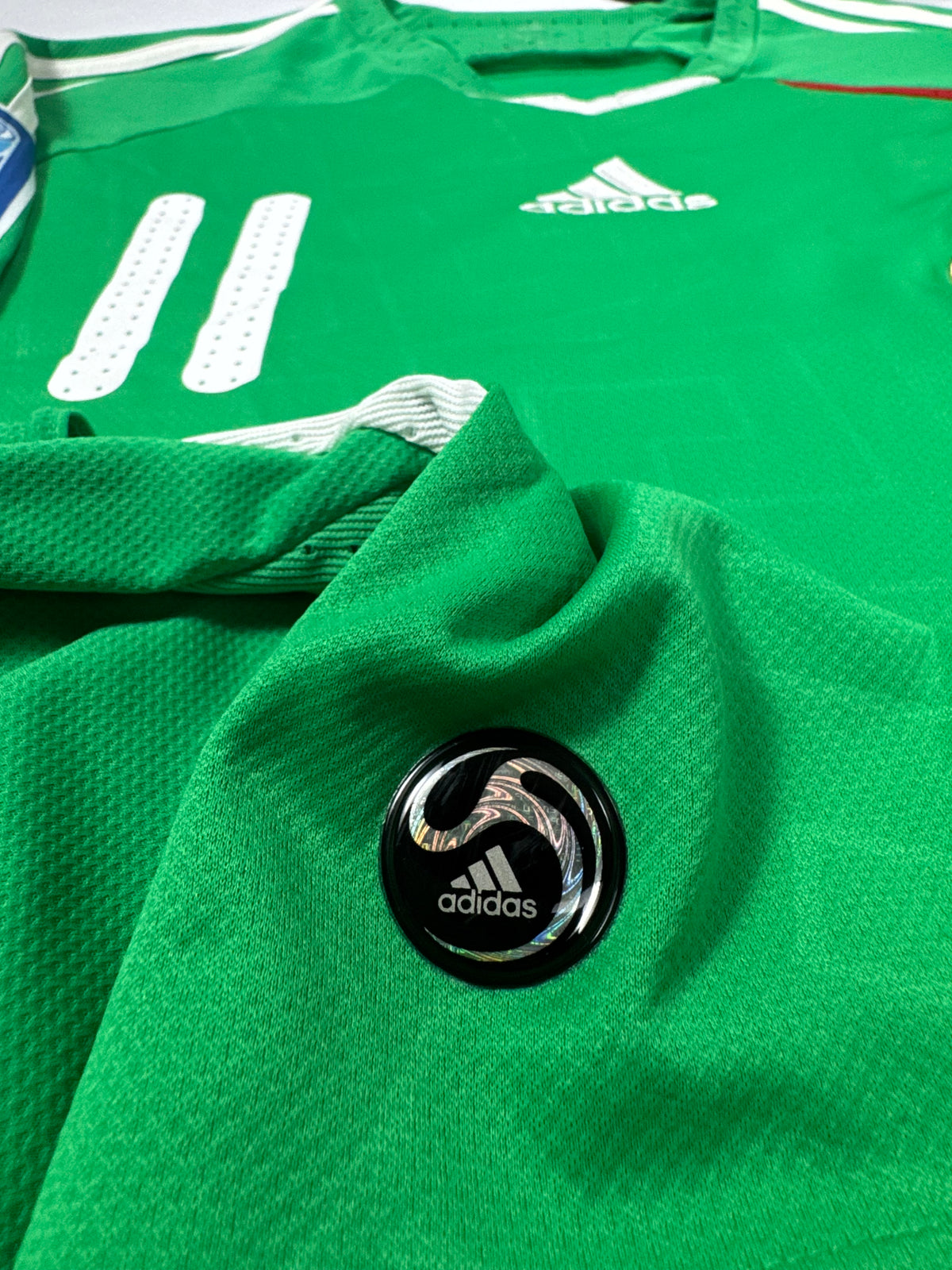 2009 ADIDAS MEXICO HOME JERSEY CARLOS VELA 11 (L)