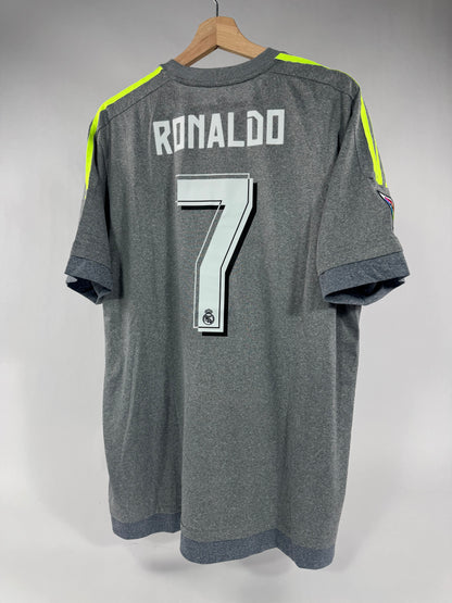2015/16 ADIDAS REAL MADRID AWAY JERSEY CRISTIANO RONALDO 7-(XL)
