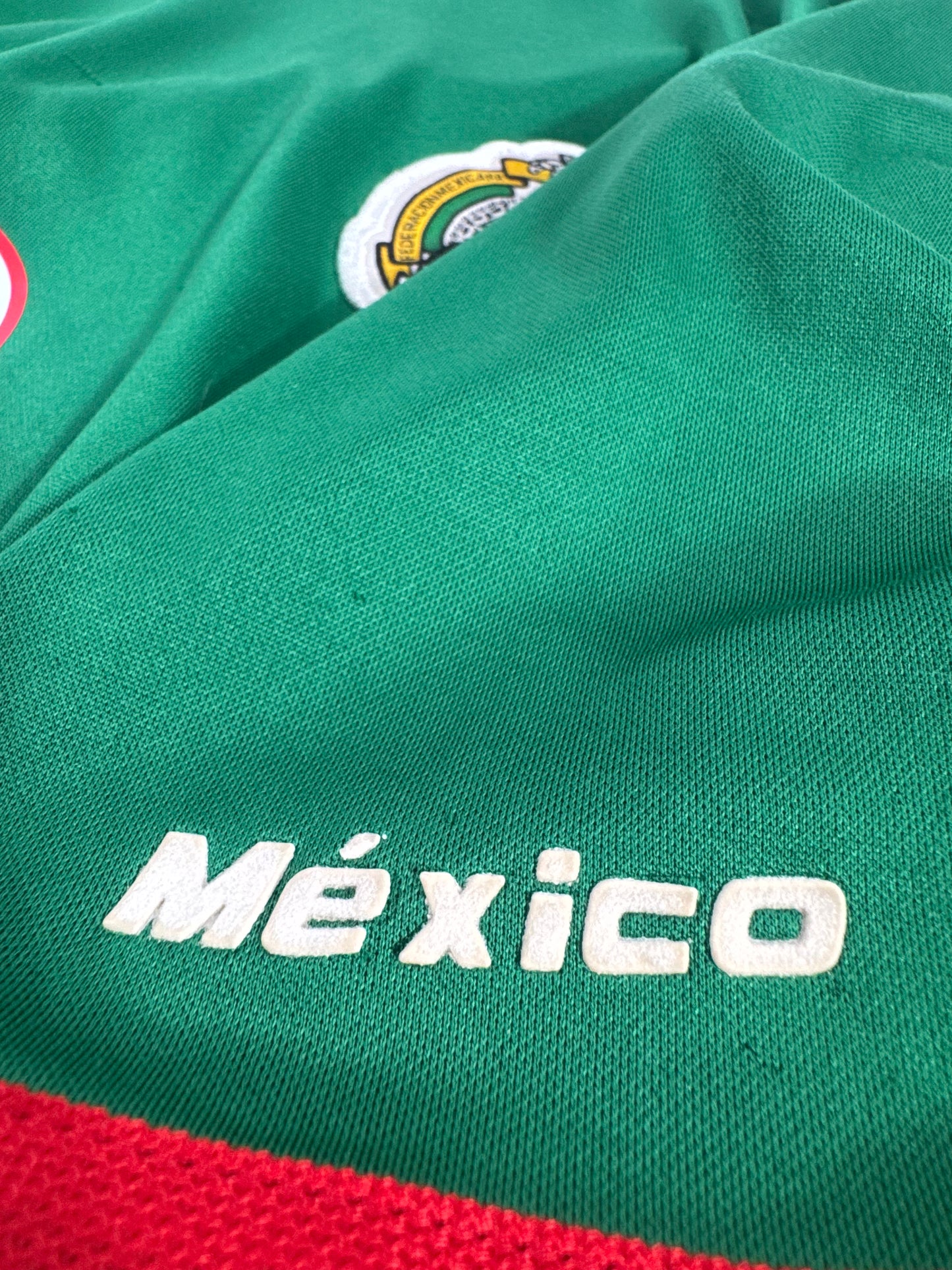 2001 ATLETICA MEXICO HOME JERSEY CUAUHTEMOC BLANCO 10 (XL)