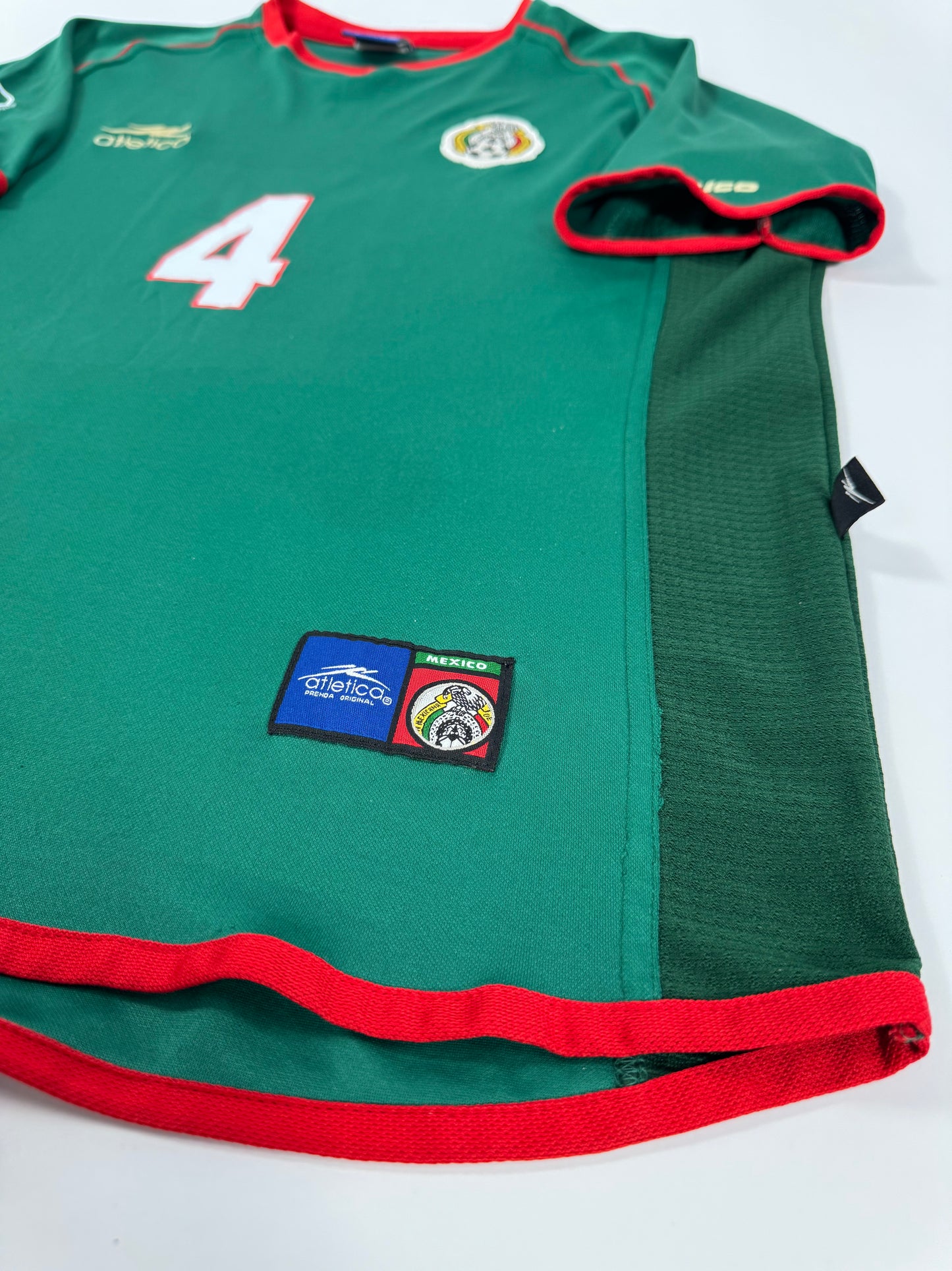 2002 ATLETICA MEXICO HOME JERSEY RAFA MARQUEZ 4 (M)