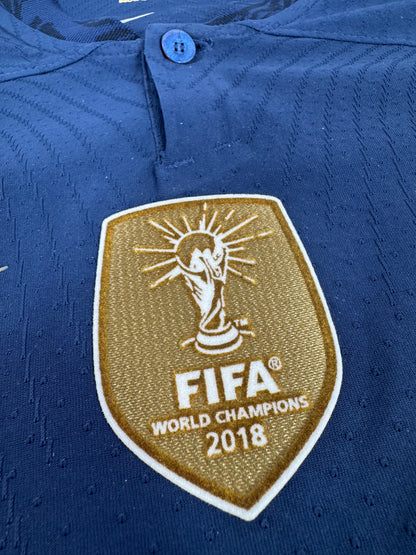 2022 NIKE FRANCE HOME JERSEY AUTHENTIC PLAYER VERSOON NEW WITH TAGS MBAPPE 10 (L)
