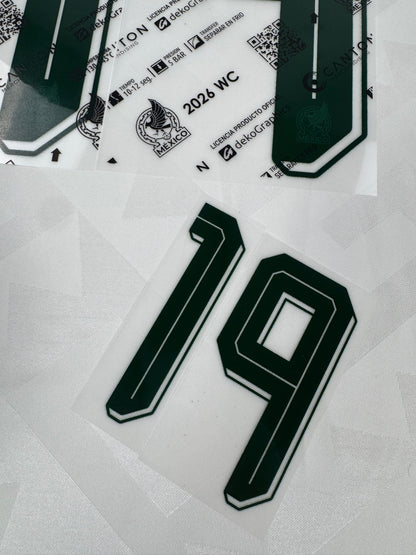 2026 OFFICIAL MEXICO WORLD CUP AWAY NAME SET-FIDALGO 19