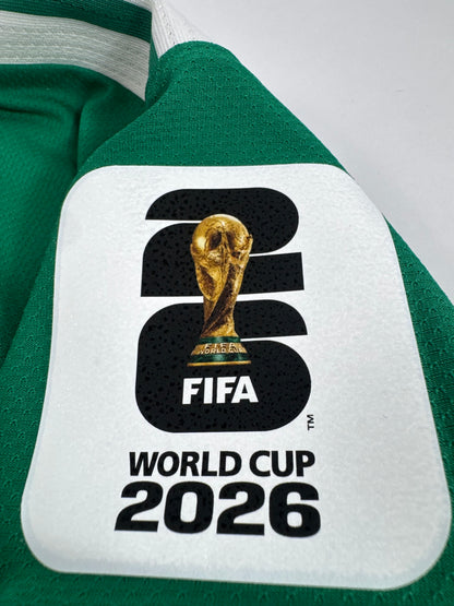 2026 ADIDAS MEXICO WORLD CUP HOME JERSEY LONG SLEEVE GILBERTO MORA 19 (XL) PLAYER VERSION