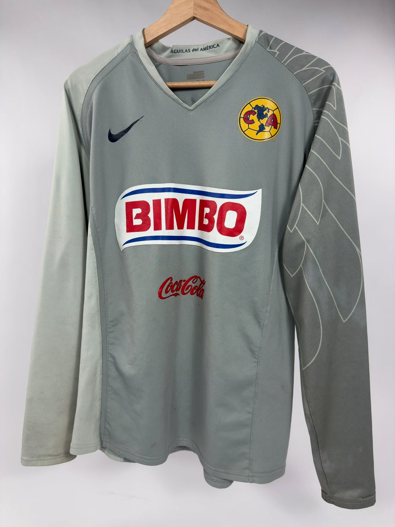 2007 NIKE CLUB AMERICA GK JERSEY OCHOA 1 PLAYER VERSION-(S)