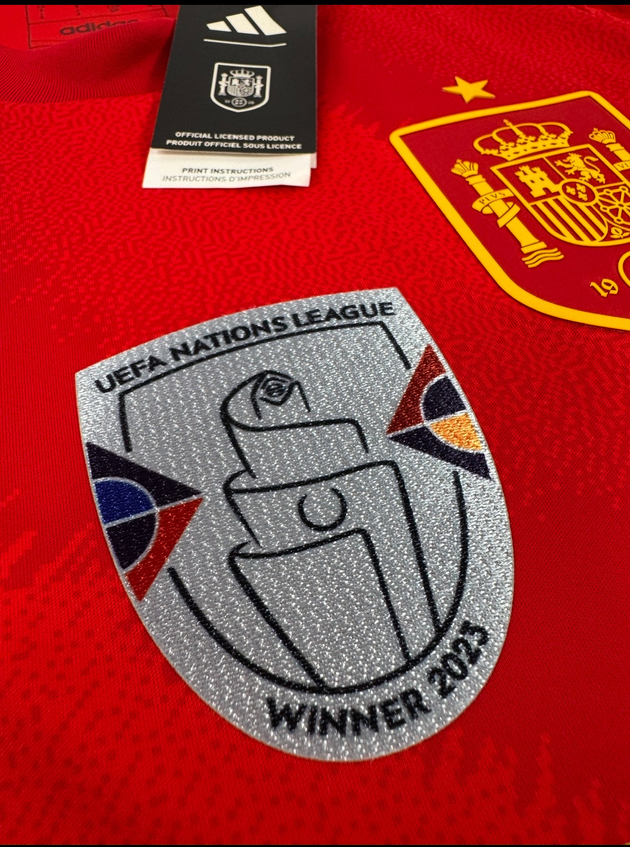 2024 ADIDAS SPAIN HOME JERSEY LAMINE YAMAL 19-(S) NEW WITH TAGS
