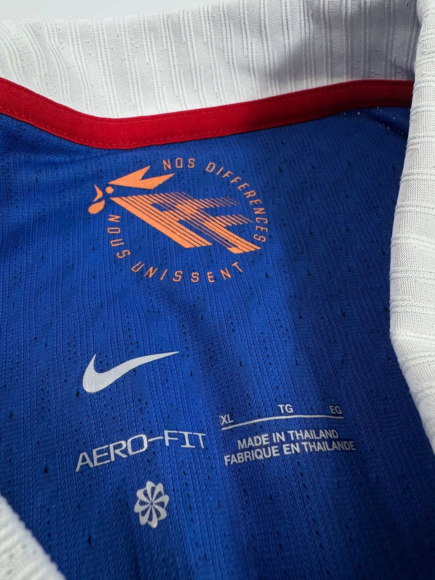 2026 NIKE FRANCE HOME JERSEY OLISE 11 AUTHENTIC PLAYER VERSION NEW WITH TAGS (XL)