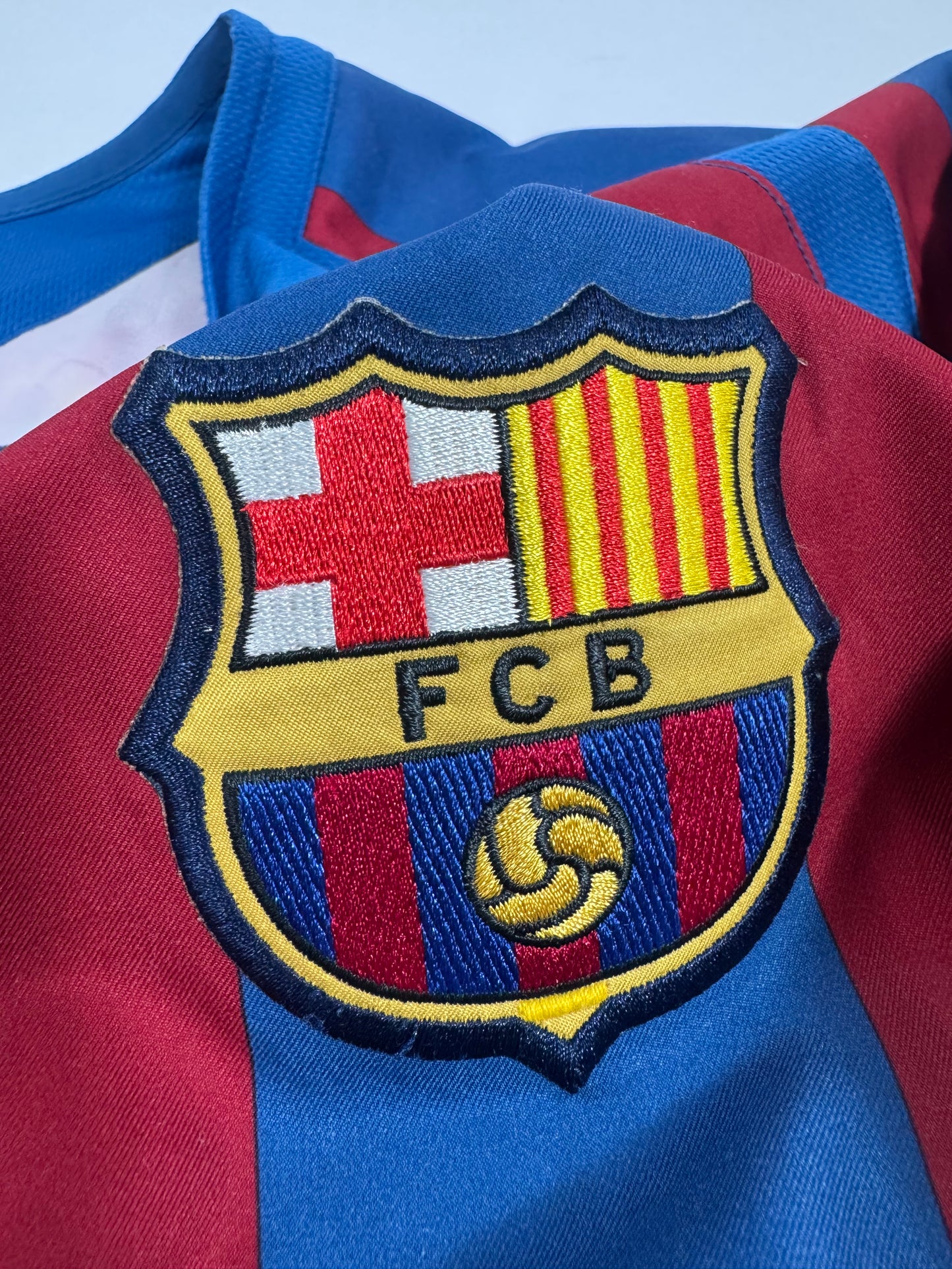 2005/06 IKE T90 FC BARCELONA HOME JERSEY