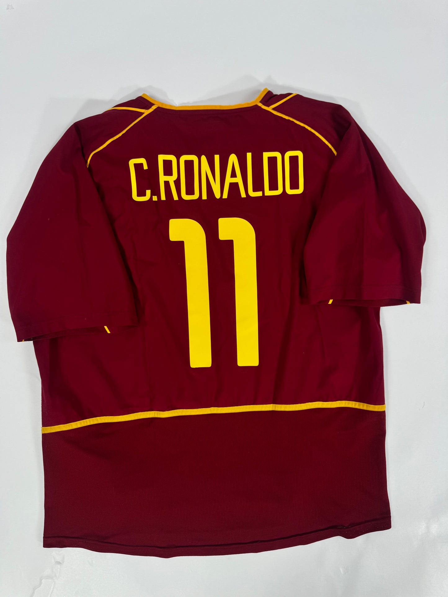 2003 NIKE PORTUGAL HOME JERSEY CRISTIANO RONALDO 7 (XL)
