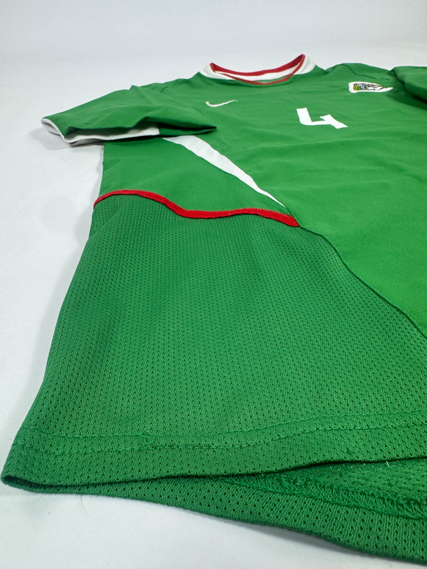 2003 NIKE MEXICO HOME JERSEY RAF MARQUEZ 4-(M)