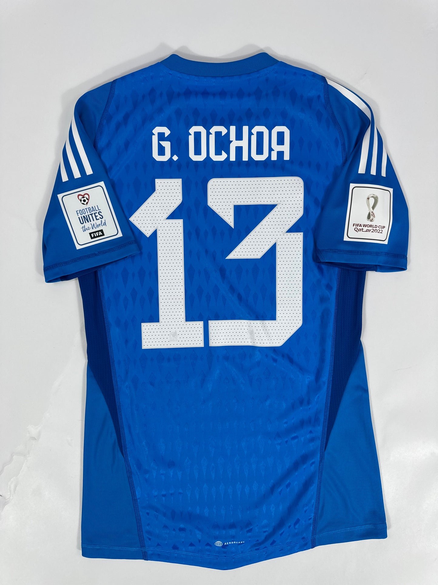 2022 ADIDAS MEXICO GK JERSEY PLAYER ISSUE OCHOA 13 (M) UTILERIA