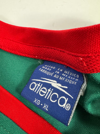 2002 ATLETICA MEXICO HOME JERSEY CUAUHTEMOC BLANCO 10 (XL)