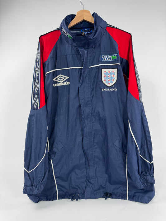 1998 UMBRO ENGLAND TRAINING WINDBREAKER (XL)