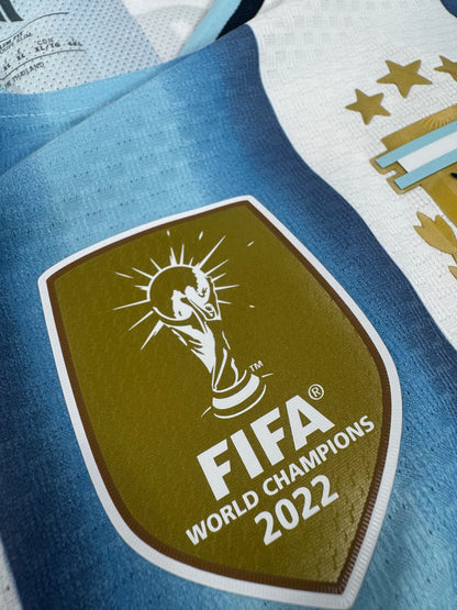 2026 ADIDAS ARGENTINA WORLD CUP FINAL HOME JERSEY LIONEL MESSI (XL)