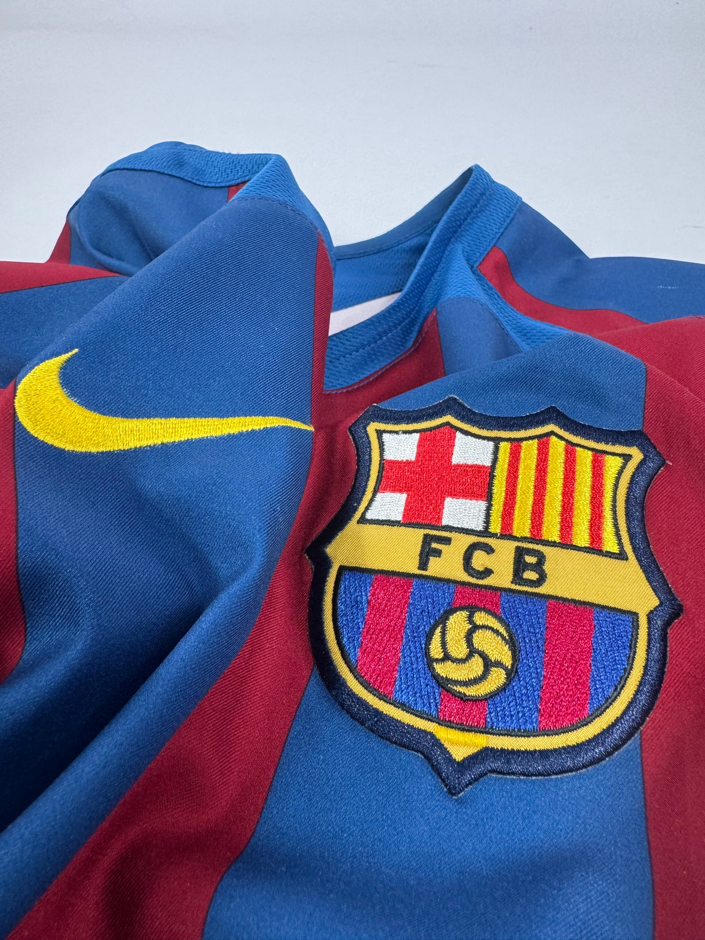 2005/06 IKE T90 FC BARCELONA HOME JERSEY