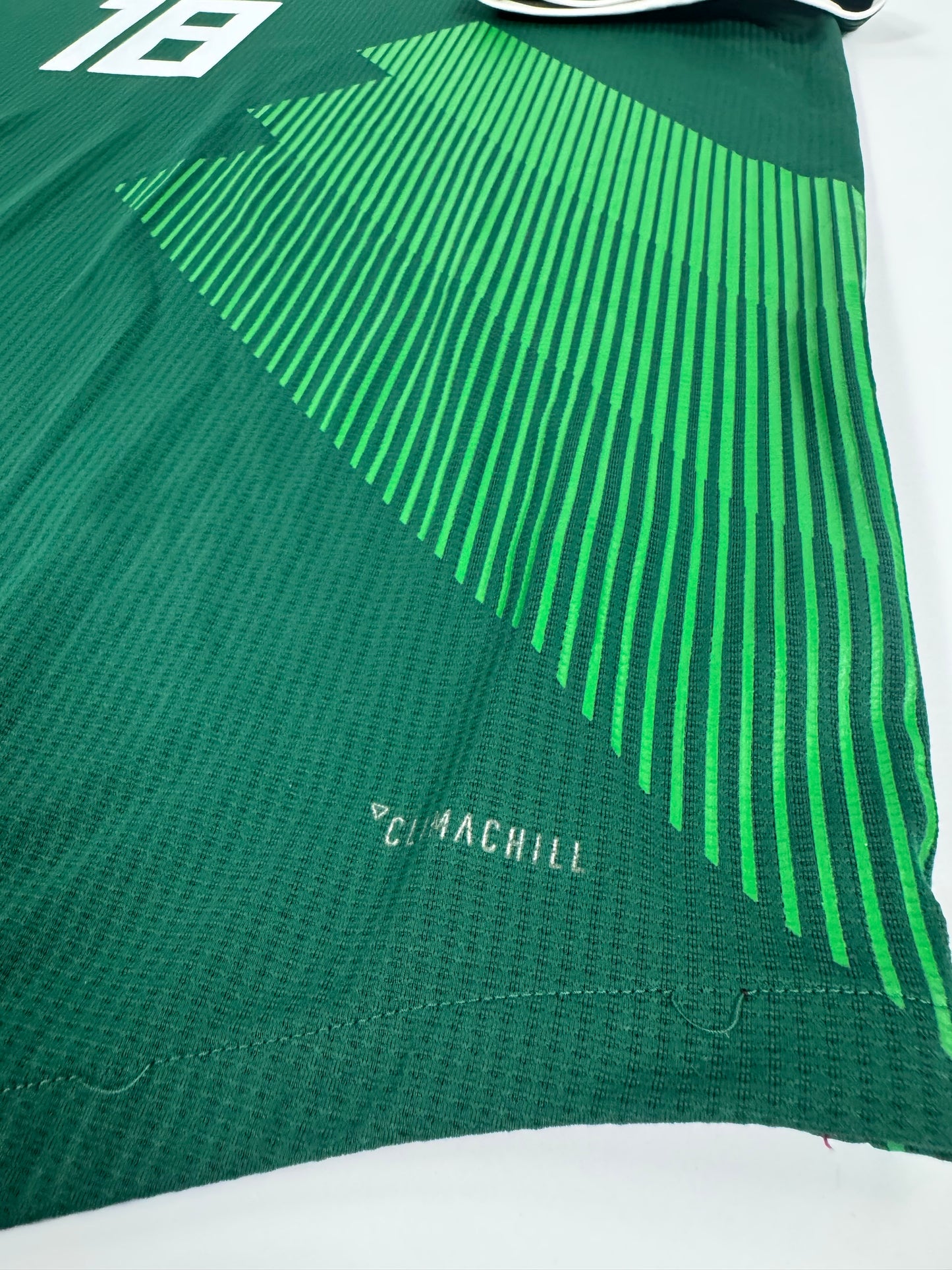 2018 ADIDAS MEXICO HOME JERSEY GUARDADO 18 (XXL) PLAYER VERSION