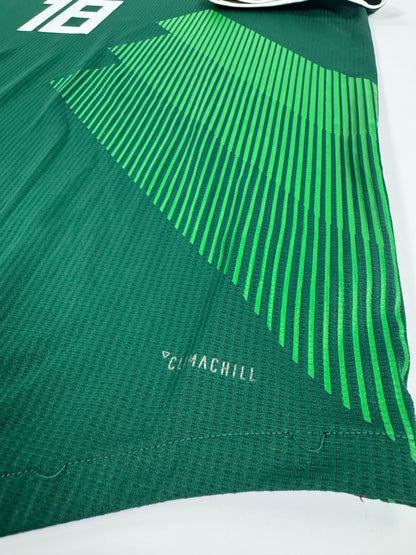 2018 ADIDAS MEXICO HOME JERSEY GUARDADO 18 (XXL) PLAYER VERSION
