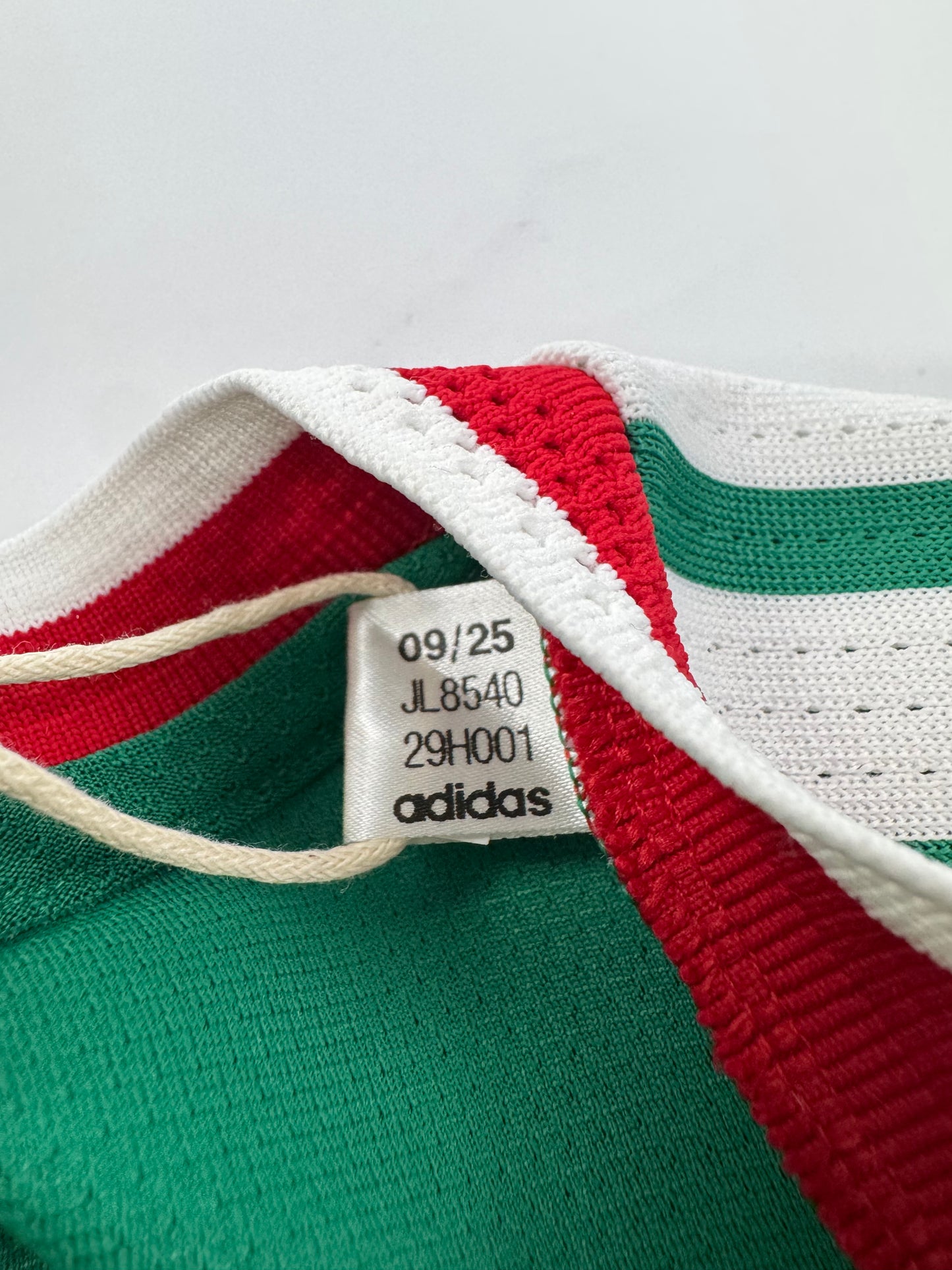 2026 ADIDAS MEXICO HOME JERSEY AUTHENTIC PLAYER VERSION QUIÑONES 16 (L) NEW WITH TAGS