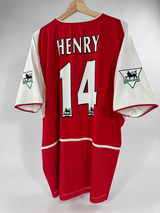 2003/04 NIKE ARSENAL HOME HENRY 14-(XLARGE)