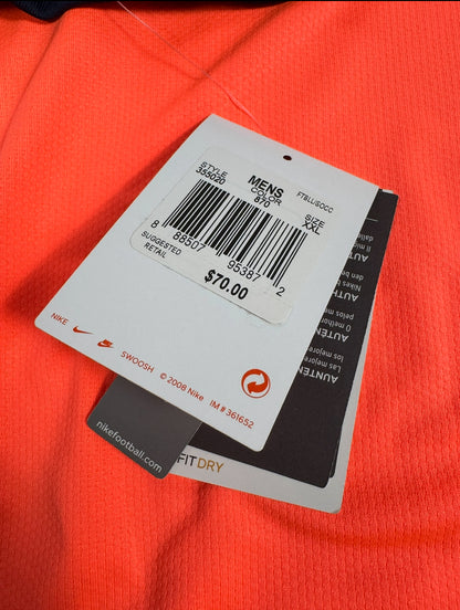 2009/10 NIKE FC BARCELONA AWAY JERSEY MESSI 10 NEW WITH TAGS-(2XL)
