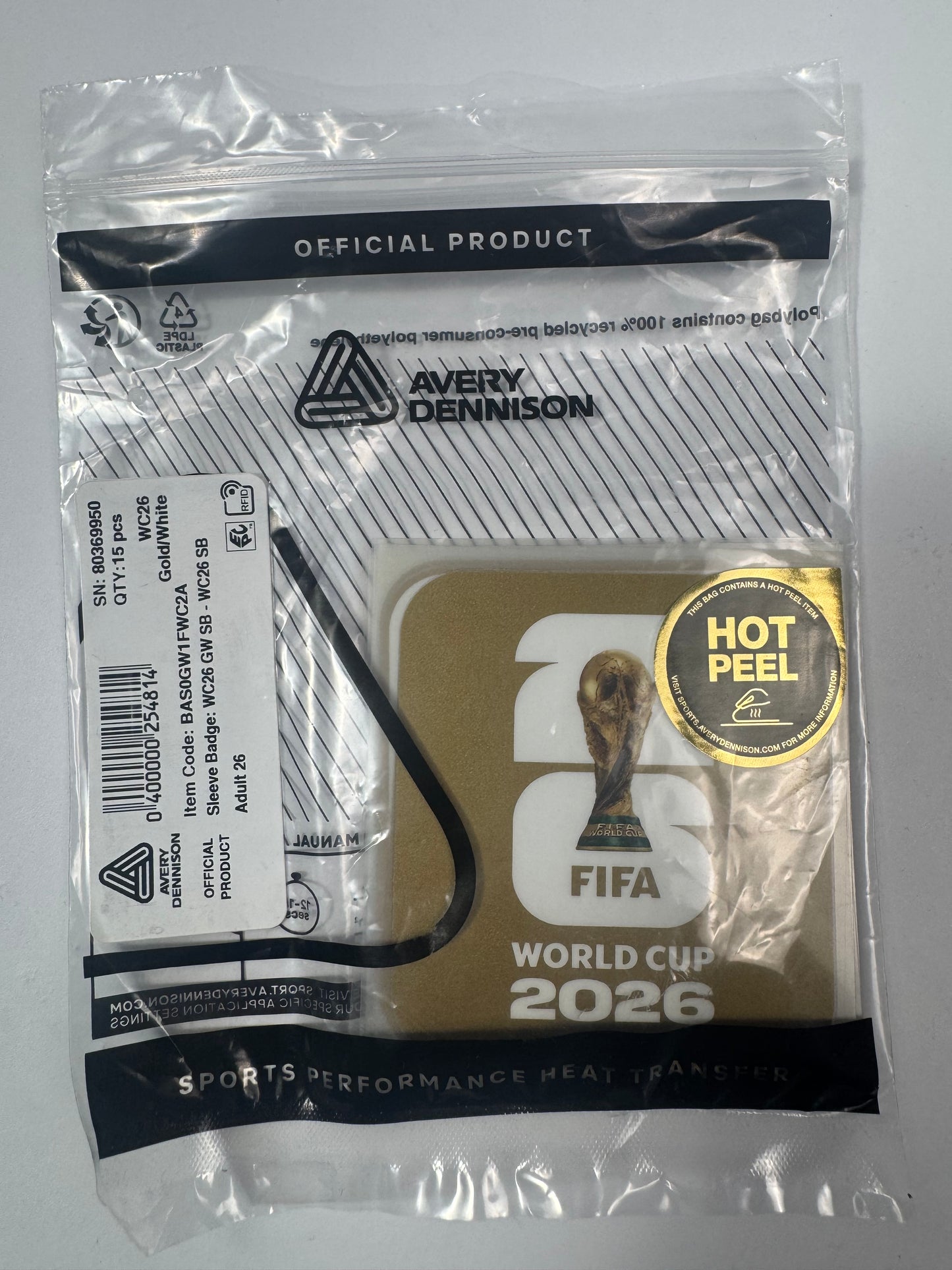 OFFICIAL 2026 WORLD CUP PATCH
