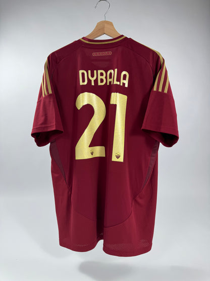 2024/25 ADIDAS AS ROMA HOME JERSEY DYBALA 21 (XL)