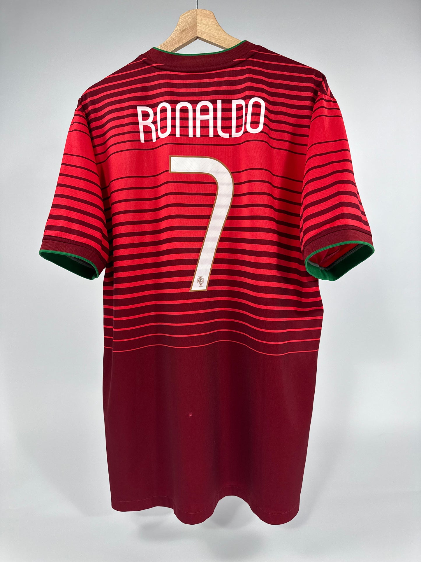 2014 NIKE PORTUGAL HOME JERSEY CRISTIANO RONALDO 7 (XL)