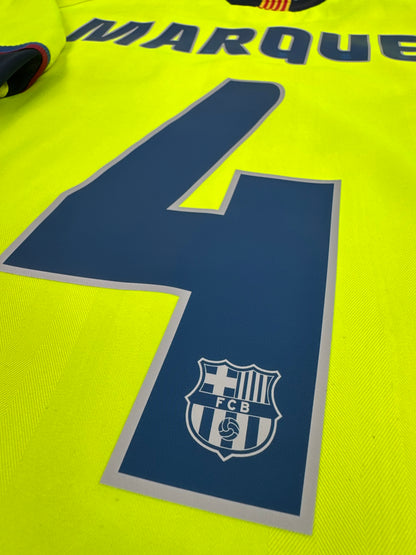 2005/06 NIKE T90 FC BARCELONA AWAY JERSEY RAF MARQUEZ 4 (L)