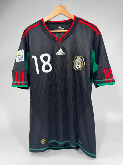 2010 ADIDAS MEXICO AWAY JERSEY ANDRES GUARDADO 18 (L)
