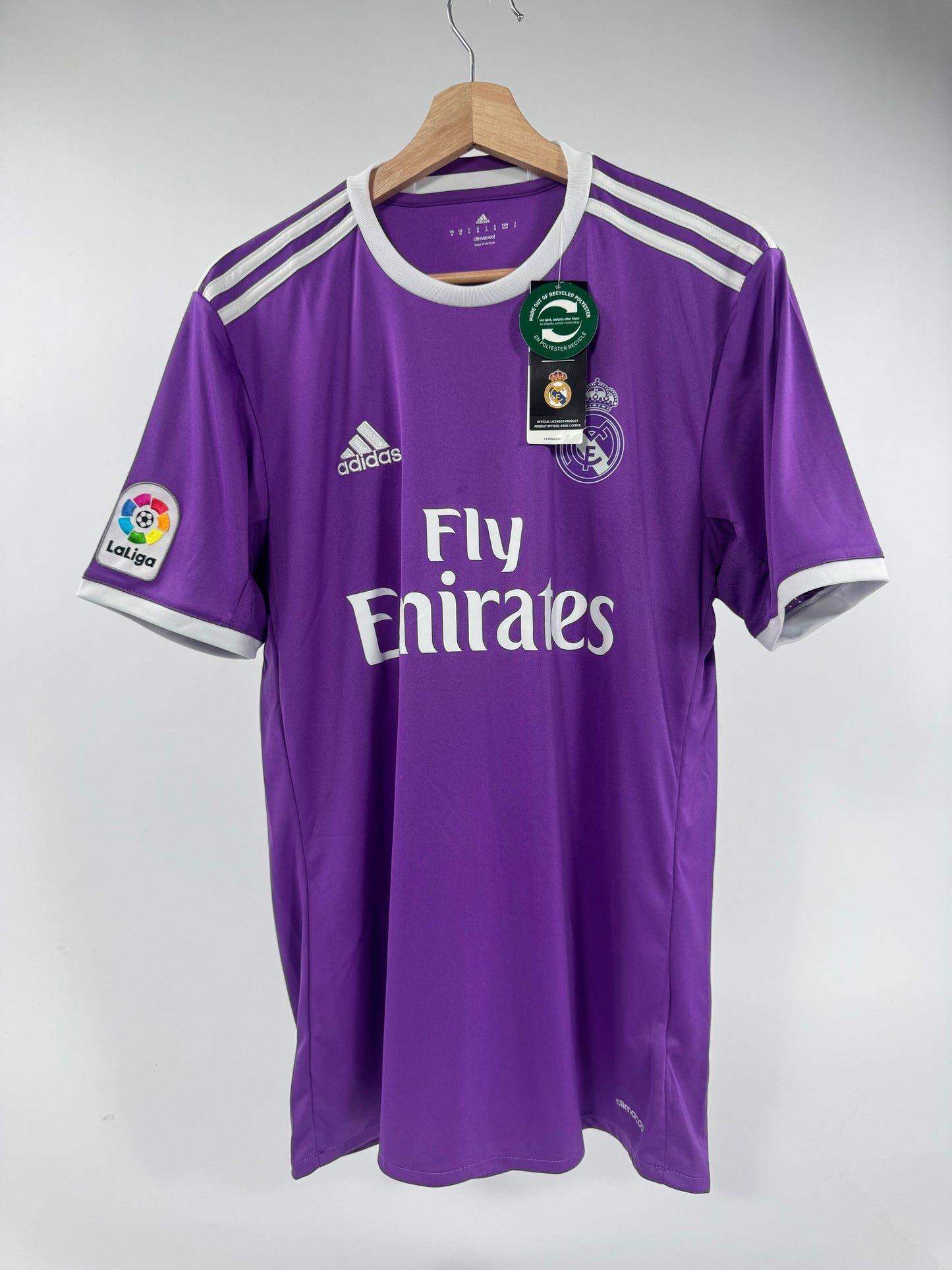 16/17 ADIDAS REAL MADRID AWAY JERSEY CRISTIANO RONALDO 7 (M) NEW WITH TAGS